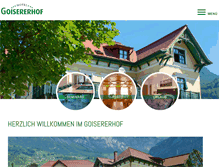 Tablet Screenshot of hotel-goisererhof.at